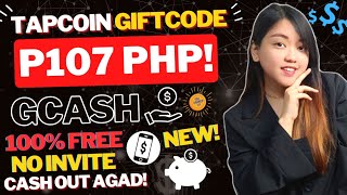 NEW TAP COIN GIFT CODE THIS 2023 | WITHDRAW MO AGAD ₱107 PHP IN 5 SECONDS w/PROOF | LEGIT PAYING APP screenshot 2