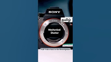 what is Mechanical Shutter | All About Mechanical Shutter | Types of camera Shutters