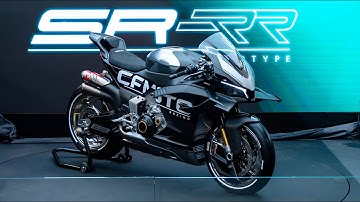 New CFMoto V4 SR-RR 🔥 210+ HP V4 Engine, Active Aero & Semi-Active Suspension