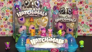 Hatchimals CollEGGtibles Dozen Egg Crate & Packs Surprise Toys Opening