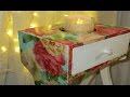 DIY The Easiest Furniture Makeover w Decoupage