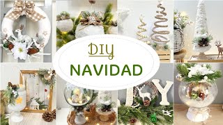8 Ideas Para NAVIDAD 2023 Rápidas y Fáciles  Diy Christmas Decoration Ideas.
