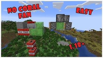 Easy Flying TNT Duper || No Coral Fan (Minecraft Java 1.18+) Tutorial