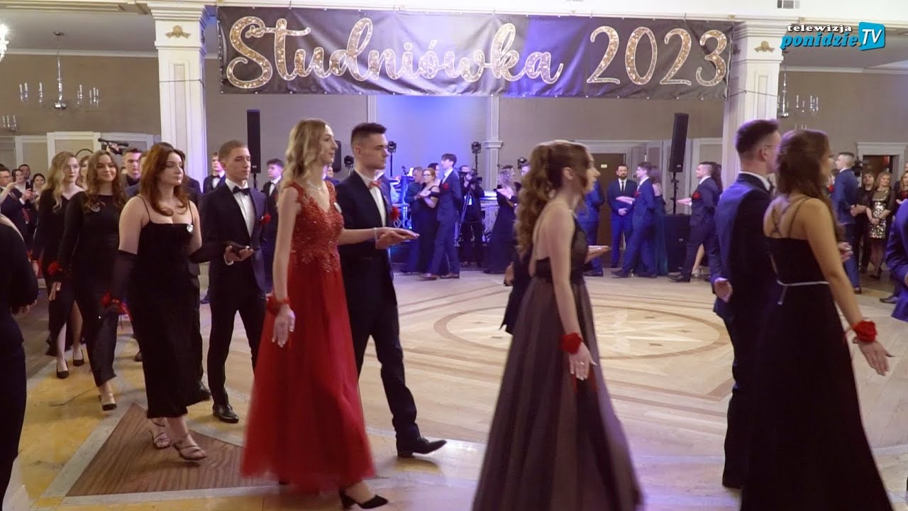 Studniówka 2023 ZSTiO w Busku-Zdroju - Polonez, Pałac w Konarach