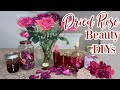 DIY Dried Rose Hair and Skin Products | DIY Rose Infused Oil for Skin | 🌸 DIY Rose Series 🌸