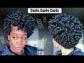 Perm Rod Set on Short Natural Hair | MissKenK