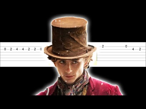 Wonka Soundtrack - Pure Imagination - Timothee Chalamet (Easy Guitar Tabs Tutorial)