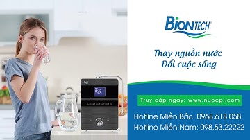 Nước Pi là gì  Tìm hiểu về nước Pi, nước uống giàu ion kiềm phòng ung thư