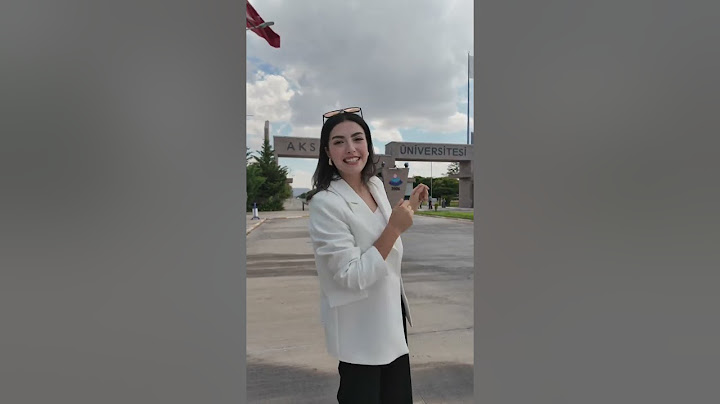 Öğrencimizin gözünden Aksaray Üniversitesi ❤️
