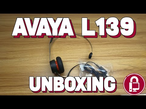 Avaya L139 Headset Unboxing | RTStore