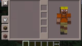 Minecraft PE - Safety Miner Skin Costume