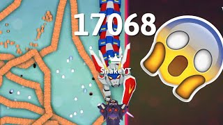 OMG! Snake io Surviving the Impossible Moments Hack #snakeio #snakegame #shorts screenshot 5