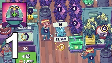 Weed Train : Idle Merger - Gameplay Walkthrough Part 1 (iOS, Android)