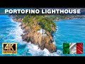 🇮🇹 Portofino Lighthouse by drone (4K 60fps UHD)