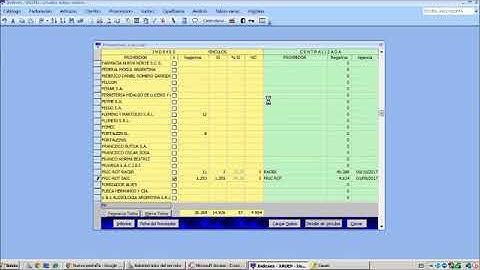 Vincular Indexes con Centralizada un solo proveedor