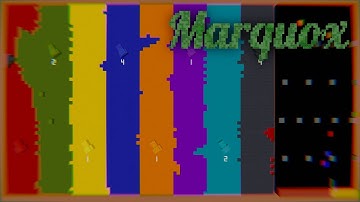 Minecraft Marble Race - 8x1 Multiply or Release [60FPS/UHD/4K] | MARQUOX