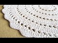 طريقة عمل مفرش للأرض من الكروشيه سهل جدا | Rag rug crochet tutorial very easy bulky yarn