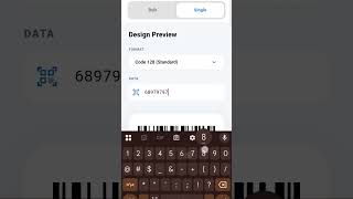barcode engine app generate barcodes in bulk in the form of pdf single barcode and qr code scan,make