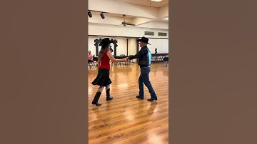 Jitterbug (beginning) lesson #3, laughs included