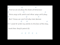 Blind Melon - Change (Lyrics + Chords)