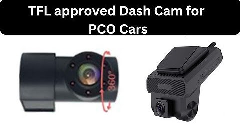 TFL approved Dash Cam / Dash cam for TFL pco London | Dash Cam for PCO Cars