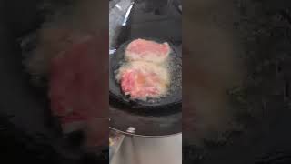 ASMR FRY PORK CHOP shorts youtubeshorts pork porkchops amazing satisfying asmr frying fyp