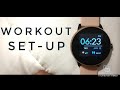 Itech fusion smartwatch  running mode setup