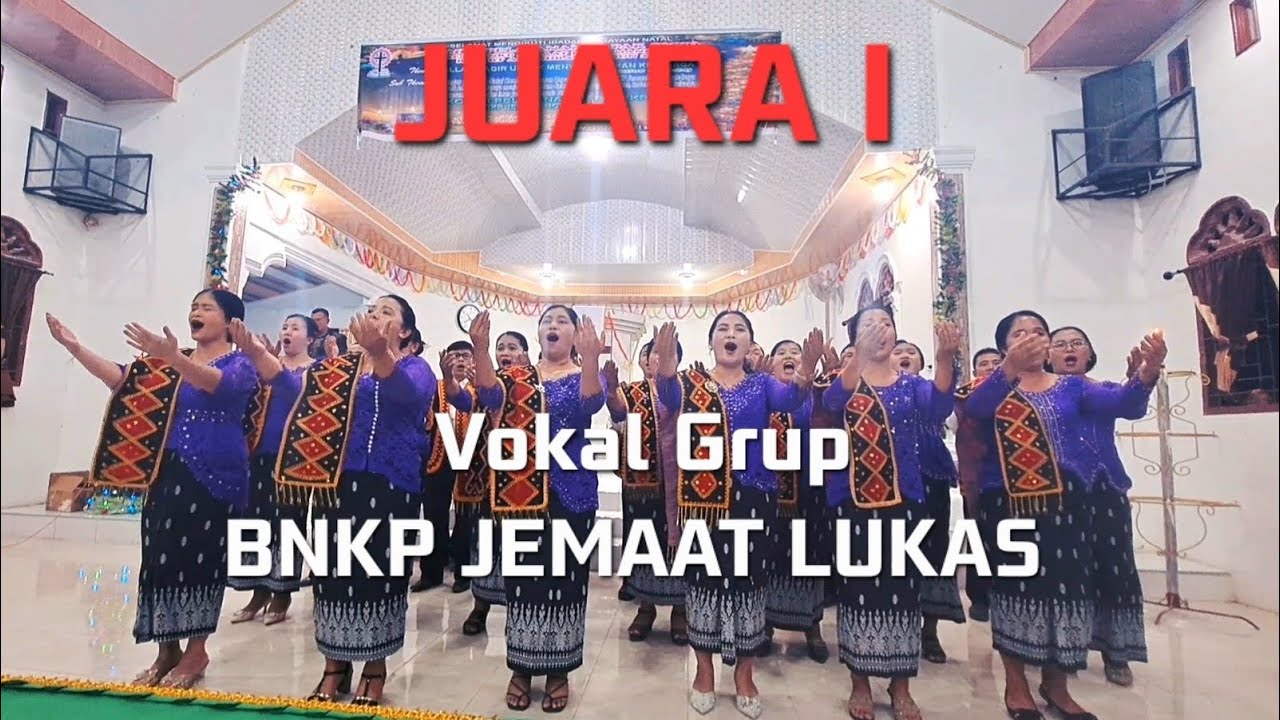 Meno Tumbu Mesia II Vokal Grup BNKP JEMAAT LUKAS