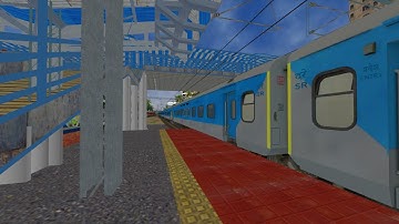 Shatabdi Express -12009 skipping station at 120kmp  #indiantrainsimulator #msts #openrails