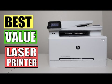 HP Color LaserJet Pro M283fdw Wireless All-in-One Laser Printer Review and Demonstration | Amazon