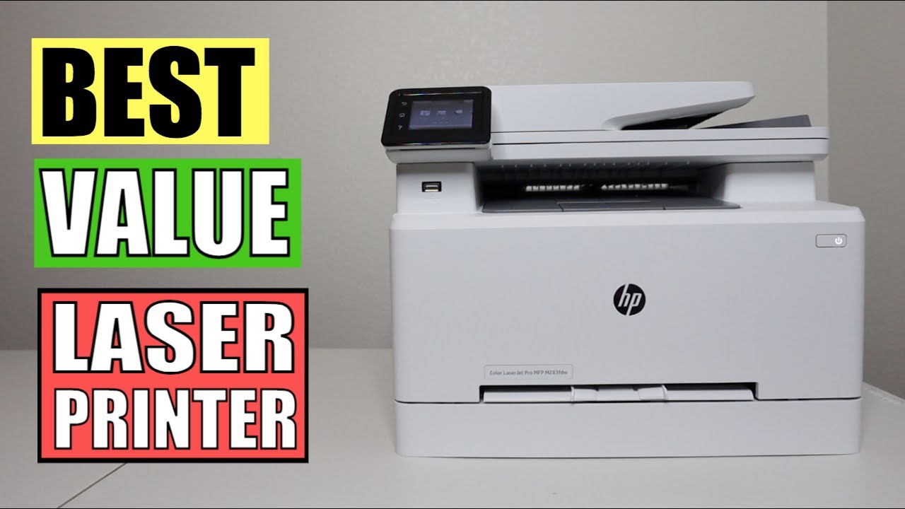 slijm opvolger Gentleman vriendelijk HP Color LaserJet Pro M283fdw Wireless All-in-One Laser Printer Review and  Demonstration | Amazon - YouTube