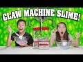 CLAW MACHINE SLIME CHALLENGE - SWITCH UP!!! The Claw Chooses Our Slime Ingredients!