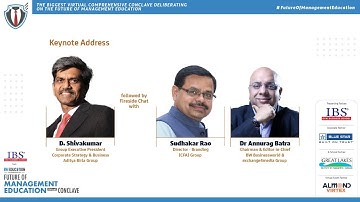 Keynote Address - D Shivakumar, Group Executive President, Corporate Strategy & Business, Adi...