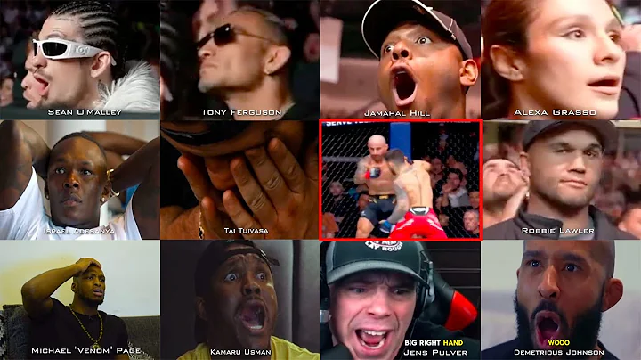 Fighters react to Ilia Topuria's KO of Volkanovski at UFC 298 | O'Malley, Adesanya, Gaethje, Usman…