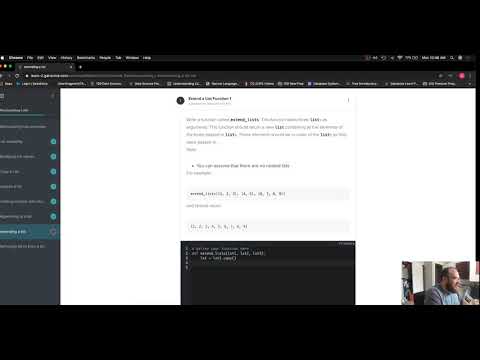 Python List Manipulation - The extend() method - Challenge #3