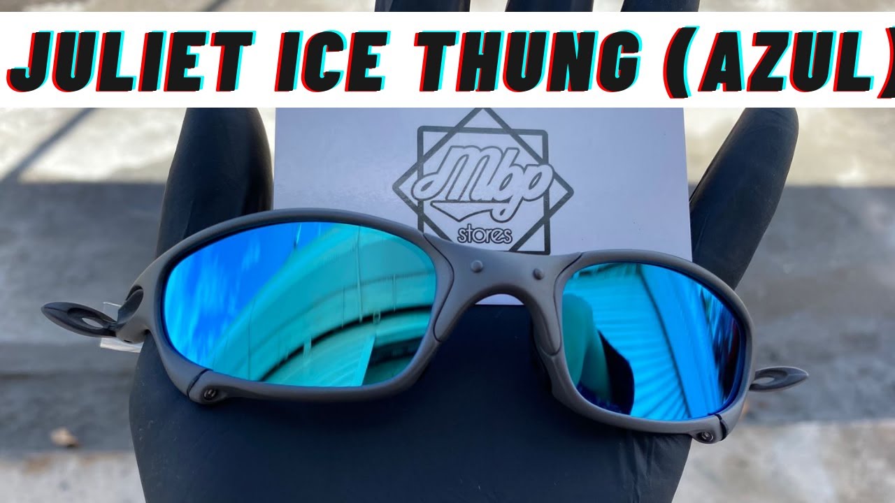 Óculos Oakley X-Metal Juliet Ice Thung (Azul) PINADA! A Lenda Clássica  Ressurge! @mbpstores 