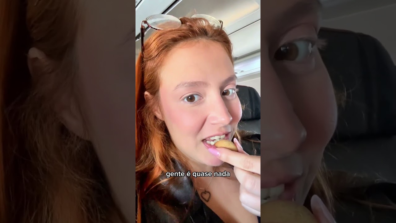 Tudo que comi no voo da latam para o Rio de Janeiro