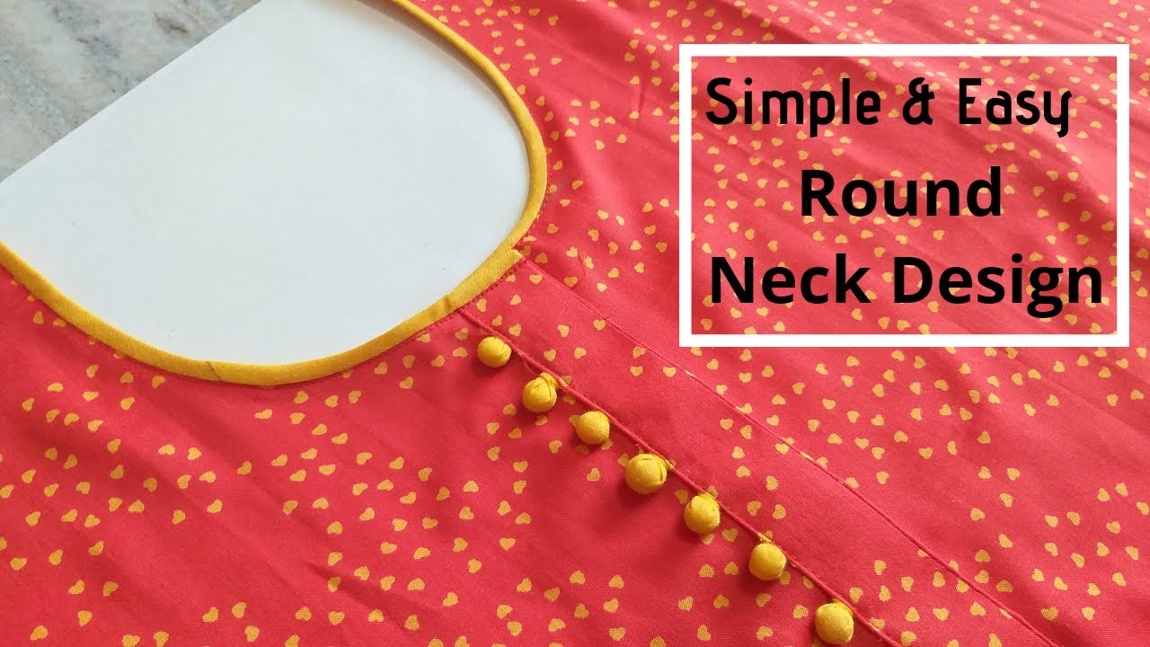 Simple and designer kurti neck design cutting and stitching || Kurti Front  Neck Designs. - YouTube