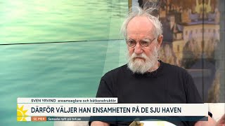 84åriga havsfilosofen Sven seglar över världshaven: ”Känner mig so… | Nyhetsmorgon | TV4 & TV4 Play