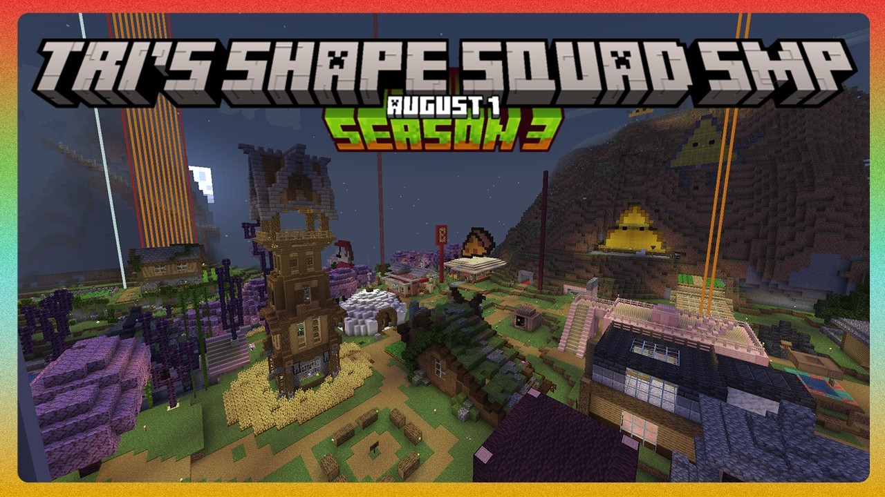 Tri's Shape Squad Minecraft Server (Season 3)!