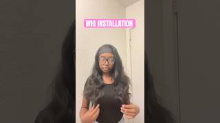 Wig Install #wigs #wiginstall #wiginfluencer #wig #contentcreators #smallcontentcreator