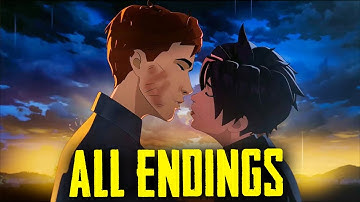 Dispatch FULL GAME ALL ENDINGS Episode 8 - Invisigal, Blonde Blazer Romance + Secret Endings
