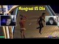 Mongraal vs clix 1v1 buildfights