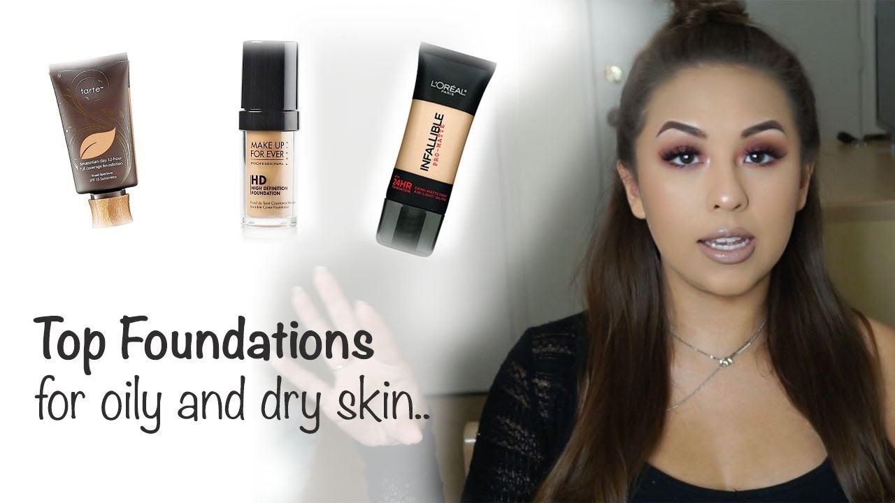 best makeup for dry oily skin