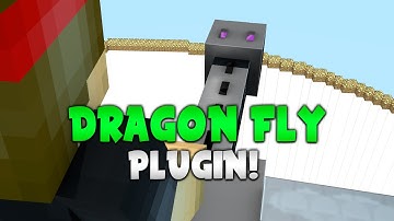 FLY A DRAGON | Minecraft Plugin Tutorial