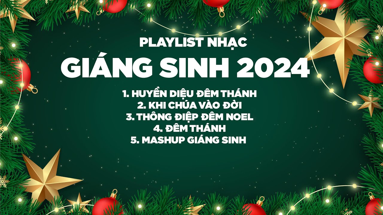 Playlist Nhạc GIÁNG SINH 2025 - Nhạc Thánh Ca Giáng Sinh