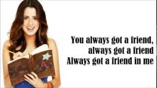 Me and You-Laura Marano (Lyrics Video) chords