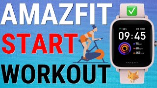 How To Start Workouts On Amazfit Watches screenshot 4