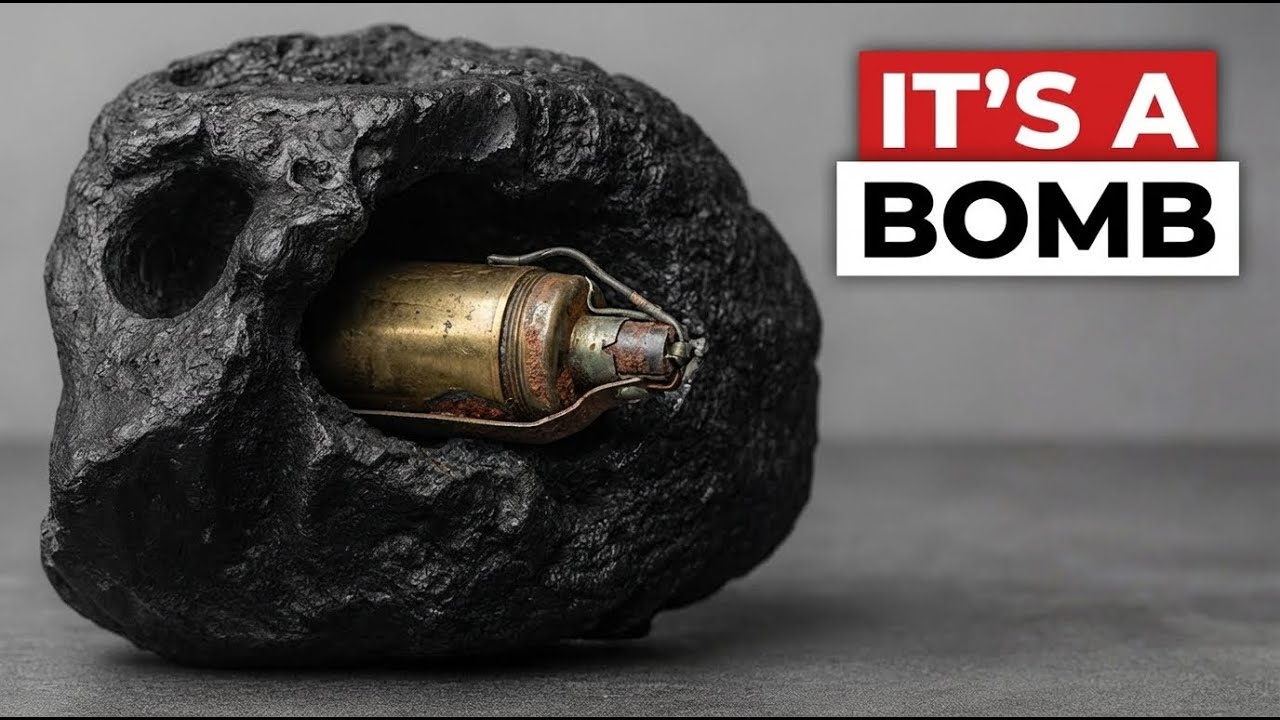 A Bomb Disguised as Coal (WWII Sabotage Weapon)
