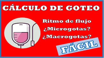 Qual a fórmula de microgotas?